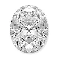 0.91 Carat Oval Lab Grown Diamond