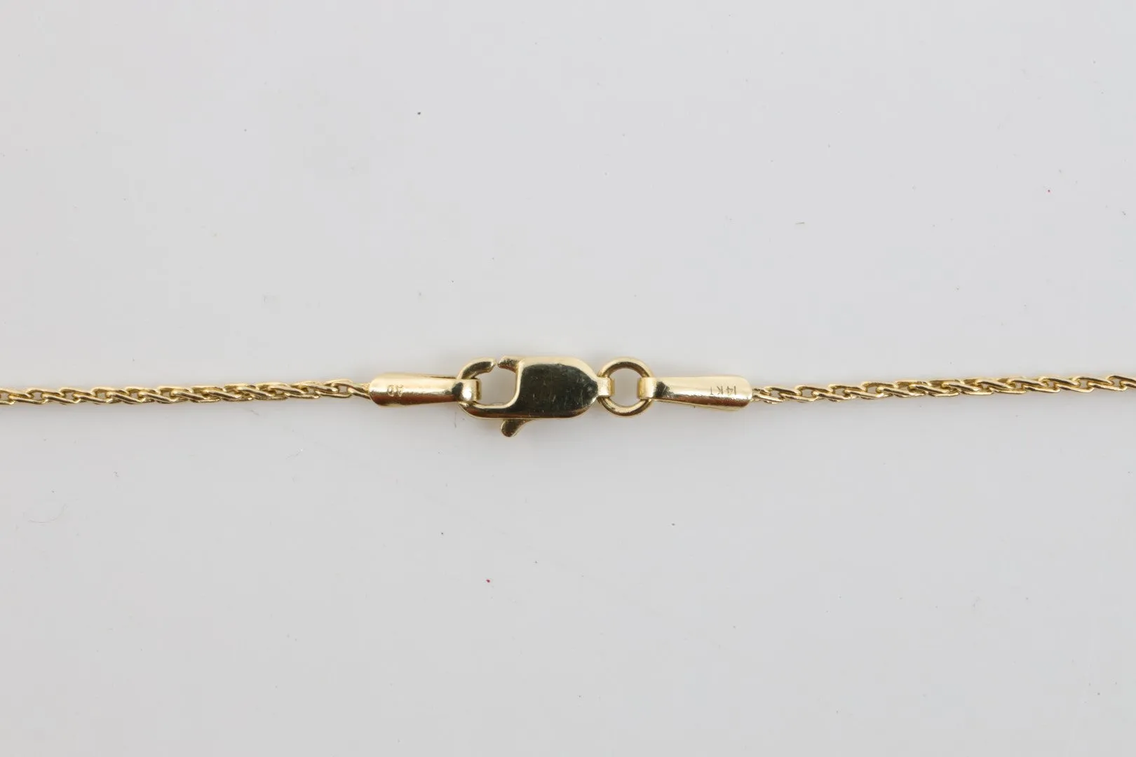 16" 14k Yellow Gold Byzantine Chain Necklace (2.49g.)