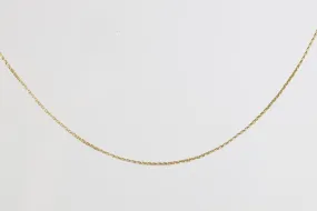 16" 14k Yellow Gold Byzantine Chain Necklace (2.49g.)