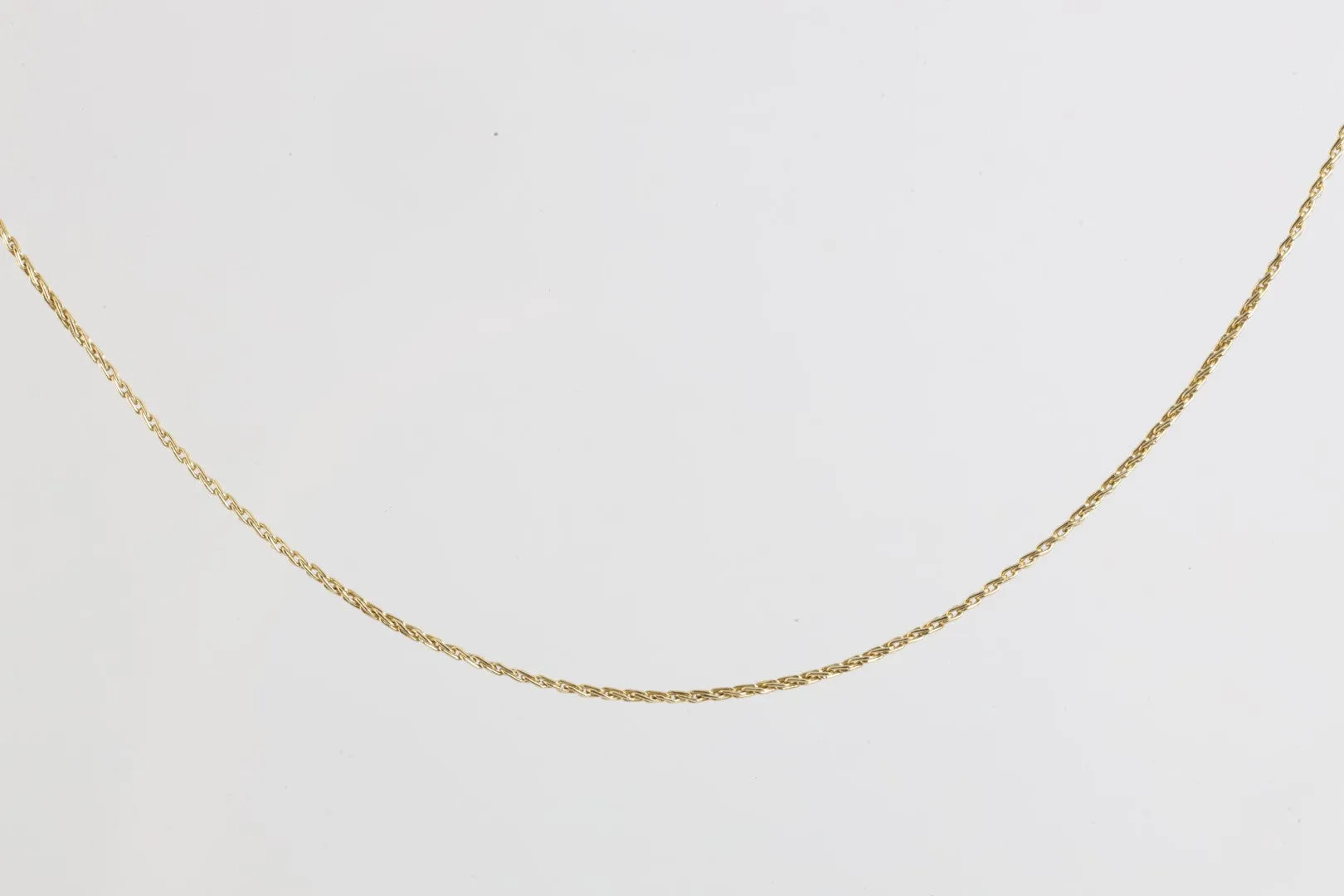 16" 14k Yellow Gold Byzantine Chain Necklace (2.49g.)