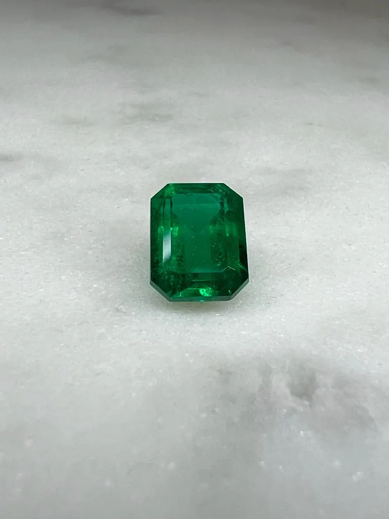 2.03 CARAT EMERALD CUT NATURAL VIVID GREEN EMERALD LOOSE GEMSTONE. 2.03 CT VIVID GREEN ZAMBIA BY MIKE NEKTA NYC