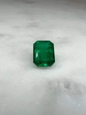 2.03 CARAT EMERALD CUT NATURAL VIVID GREEN EMERALD LOOSE GEMSTONE. 2.03 CT VIVID GREEN ZAMBIA BY MIKE NEKTA NYC