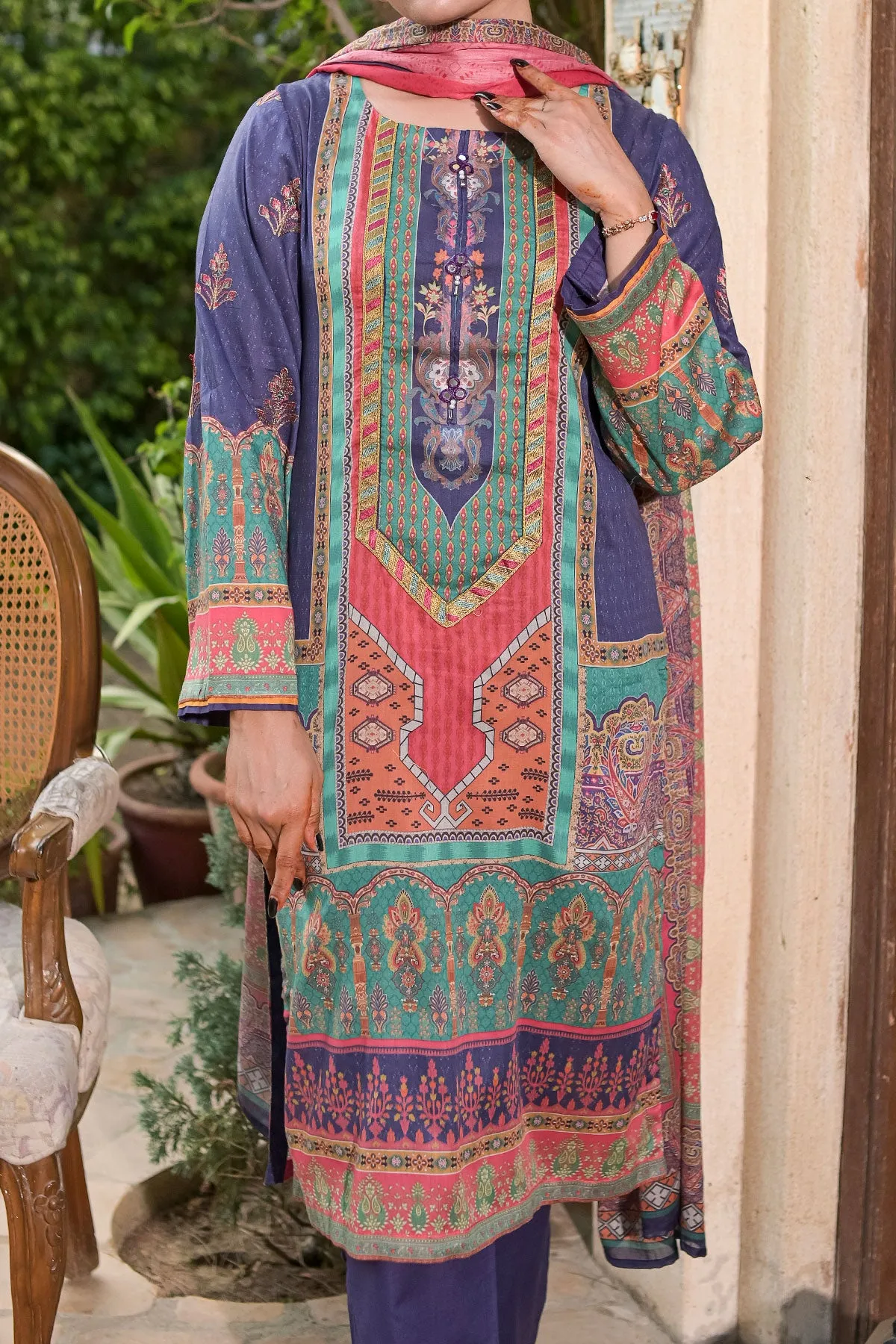 3 PIECE DIGITAL PRINT LAWN| DPC-260