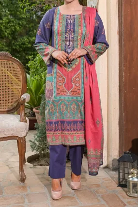 3 PIECE DIGITAL PRINT LAWN| DPC-260