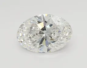 3.41-Carat Oval Shape Lab Grown Diamond