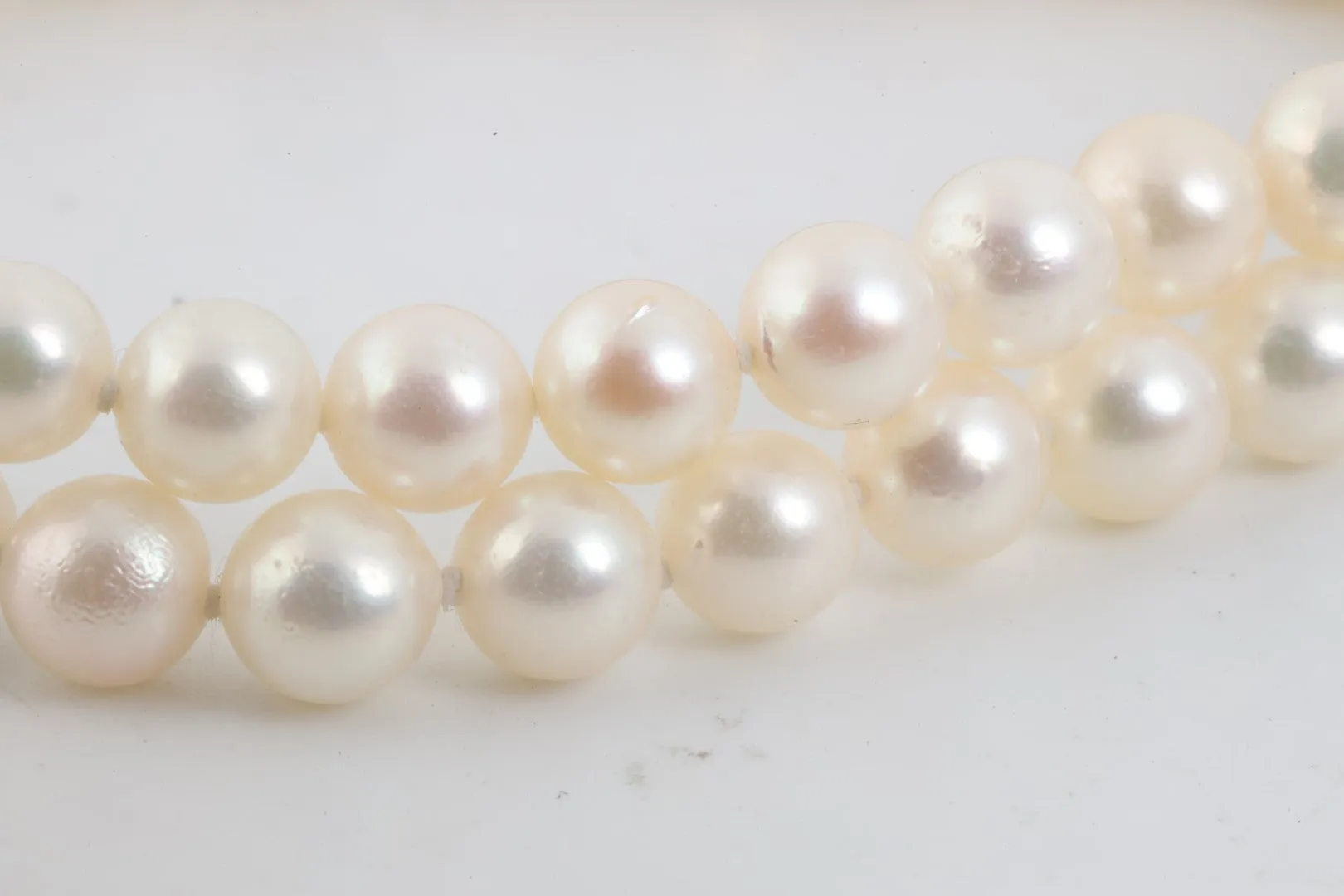 7.5" 14k Yellow Gold Pearl Bracelet (20.31g.)