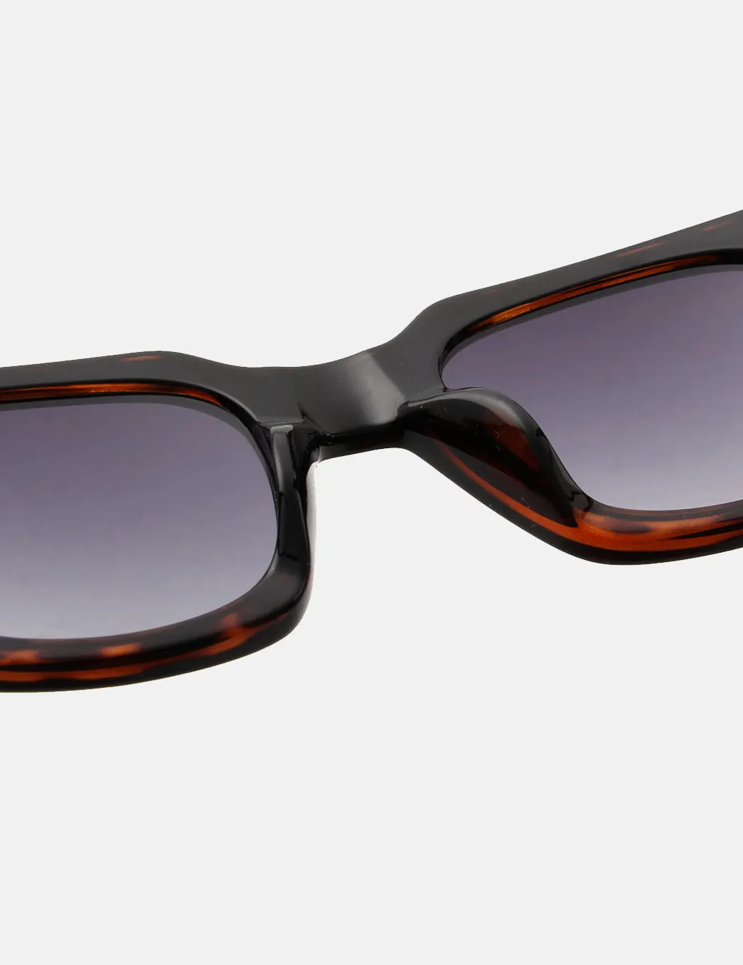 A. Kjaerbede Nancy Sunglasses - Black Demi Tortoise