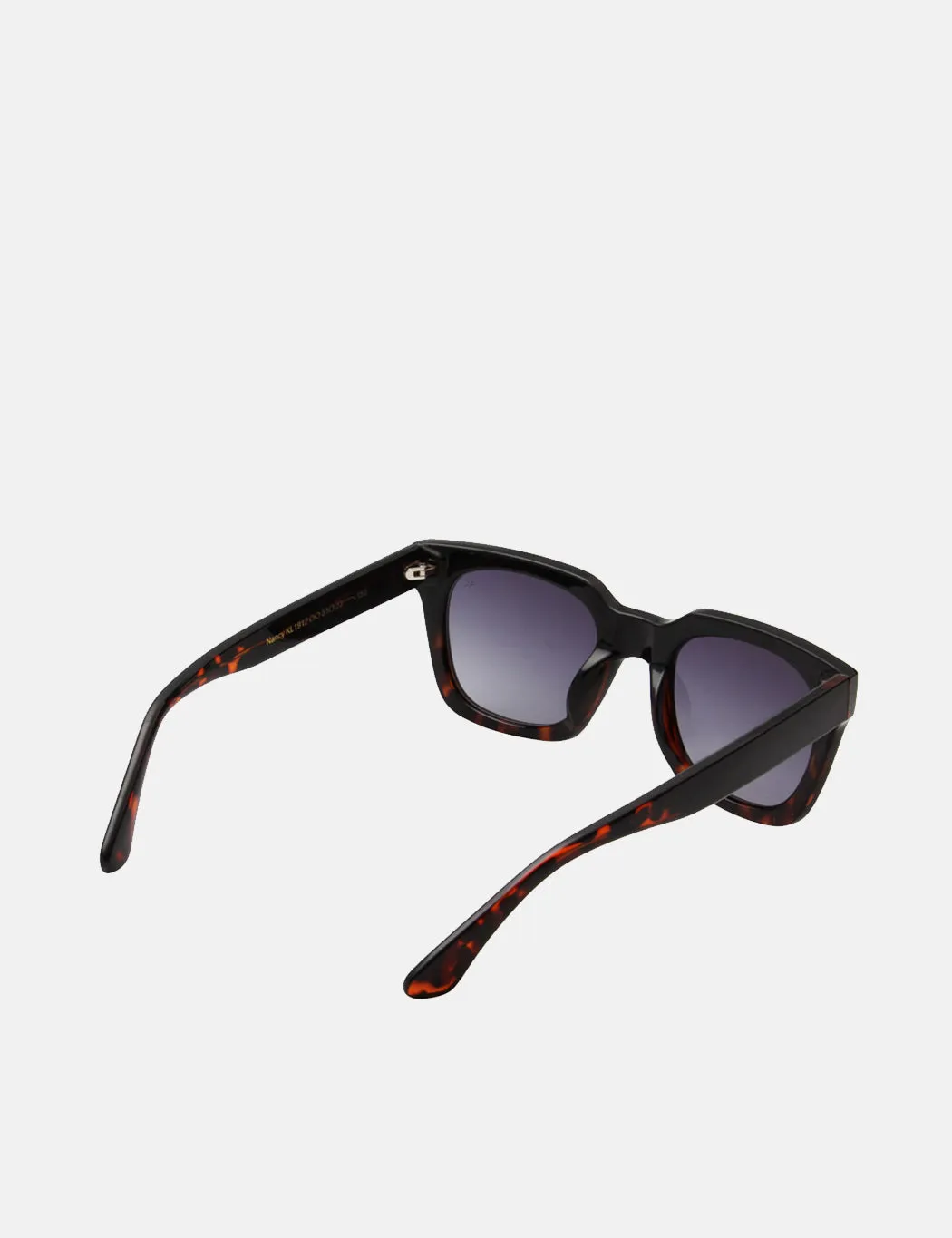 A. Kjaerbede Nancy Sunglasses - Black Demi Tortoise