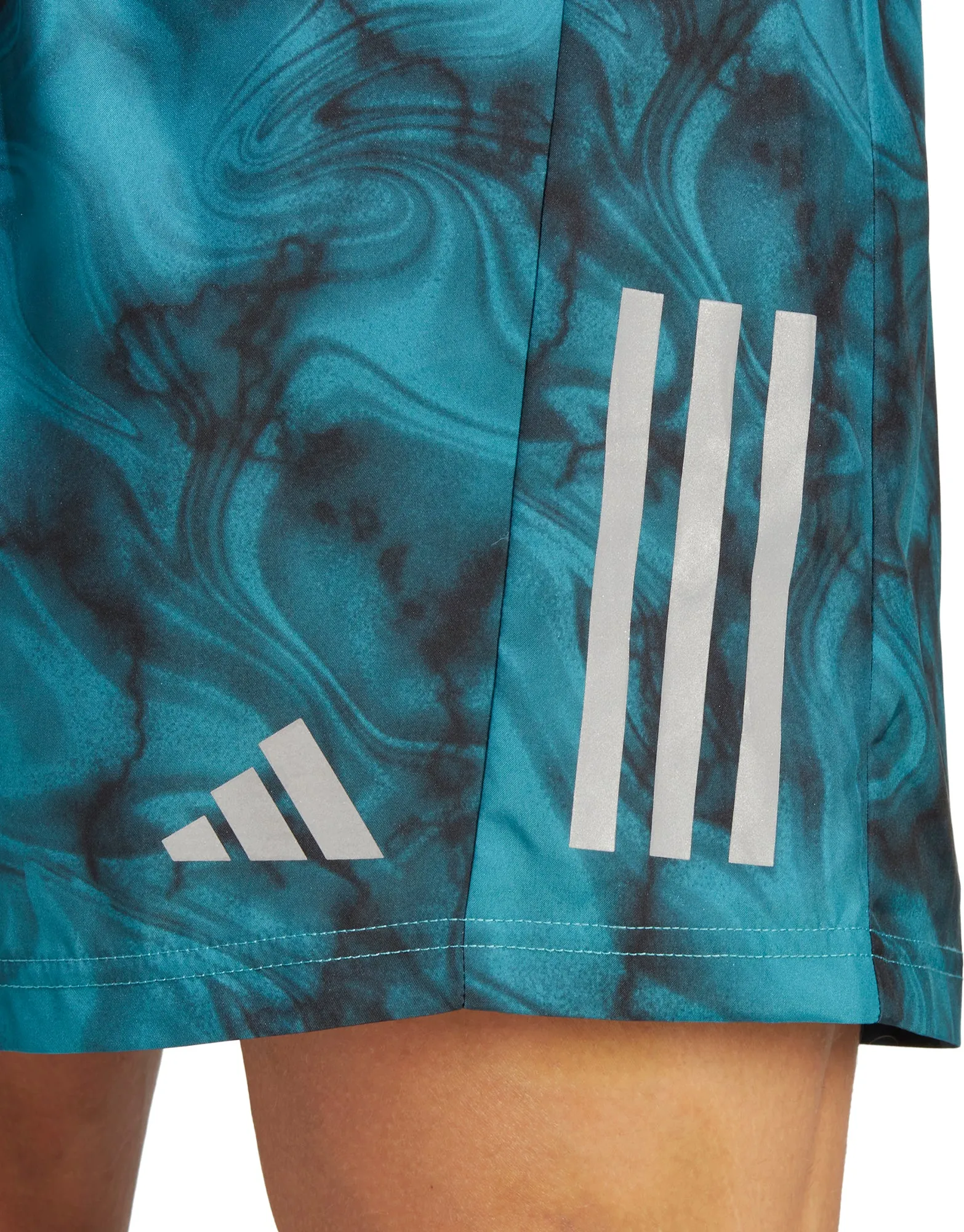 adidas Own The Run 7 Inch Mens Running Shorts - Blue