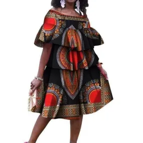 African Dress, Plus Size Dress