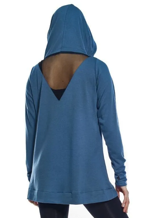 Ahh Dreams Hooded Top with Mesh Inset - FINAL SALE