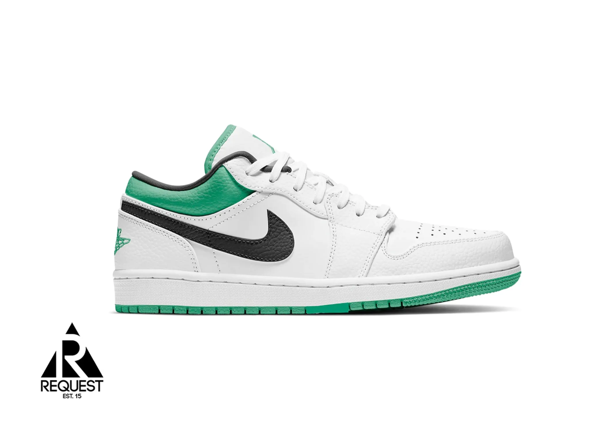 Air Jordan 1 Retro Low “Lucky Green Black”