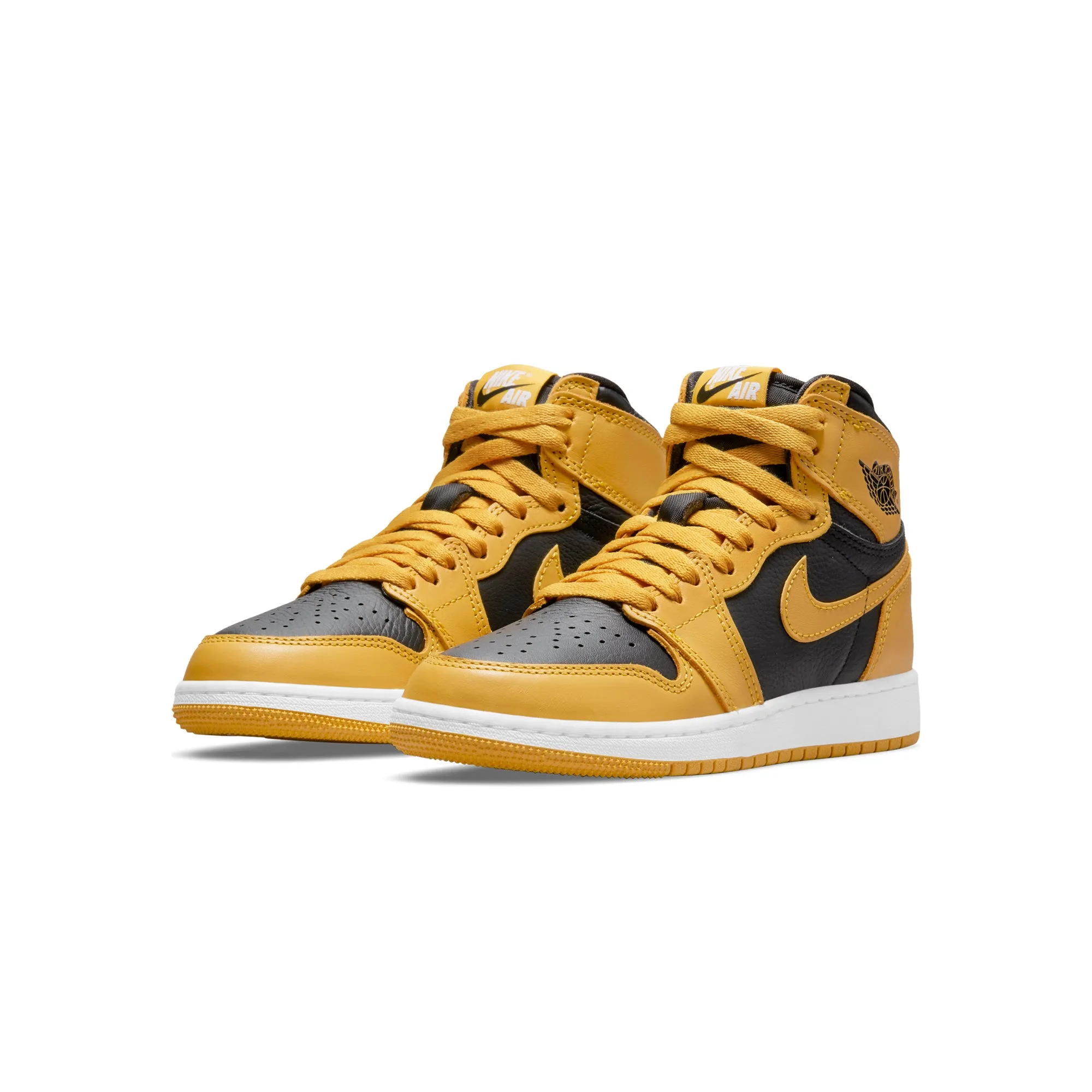 Air Jordan Kids 1 Retro High OG Pollen Shoes