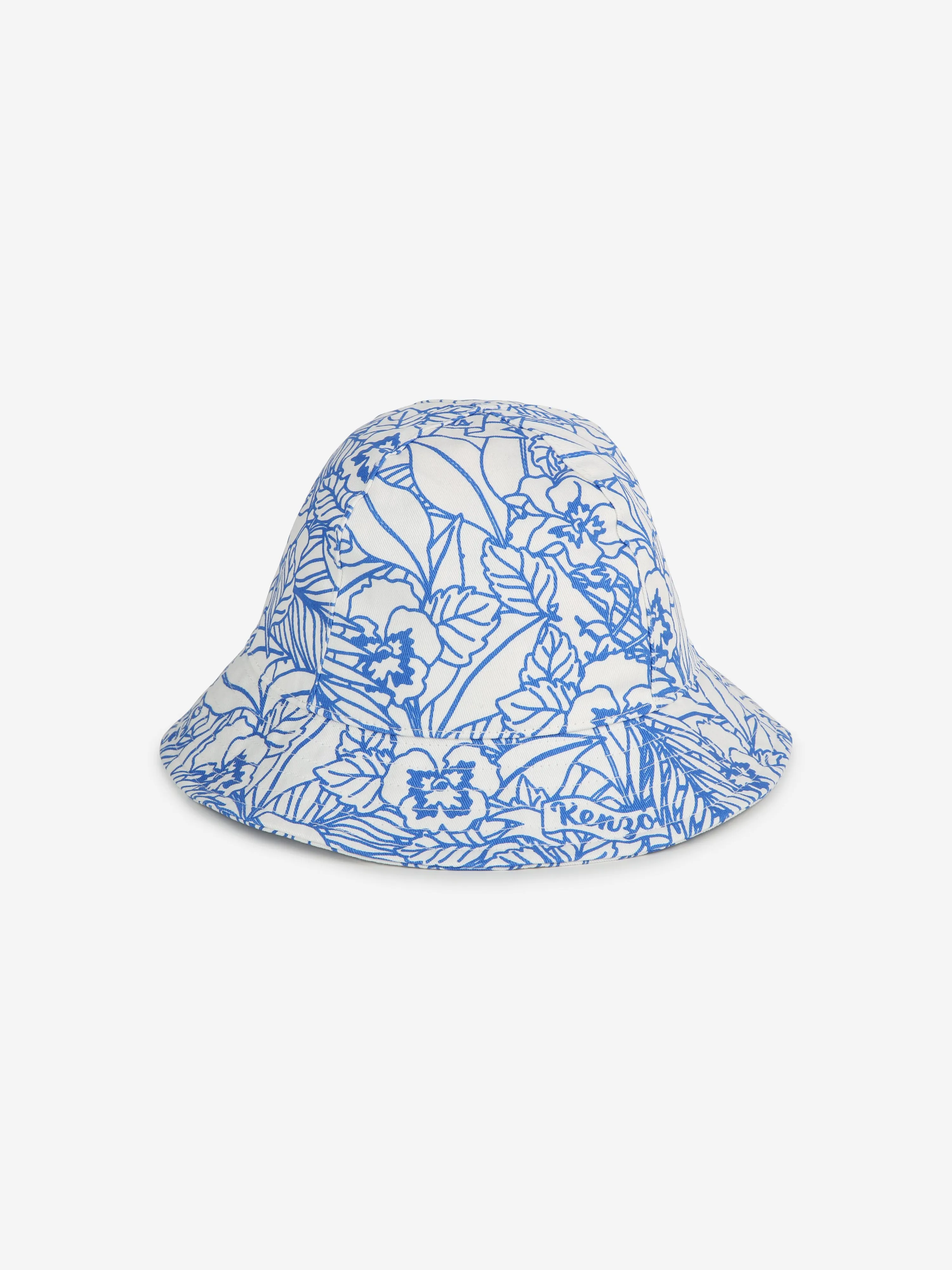 Baby Boke Flower Bucket Hat in Ivory