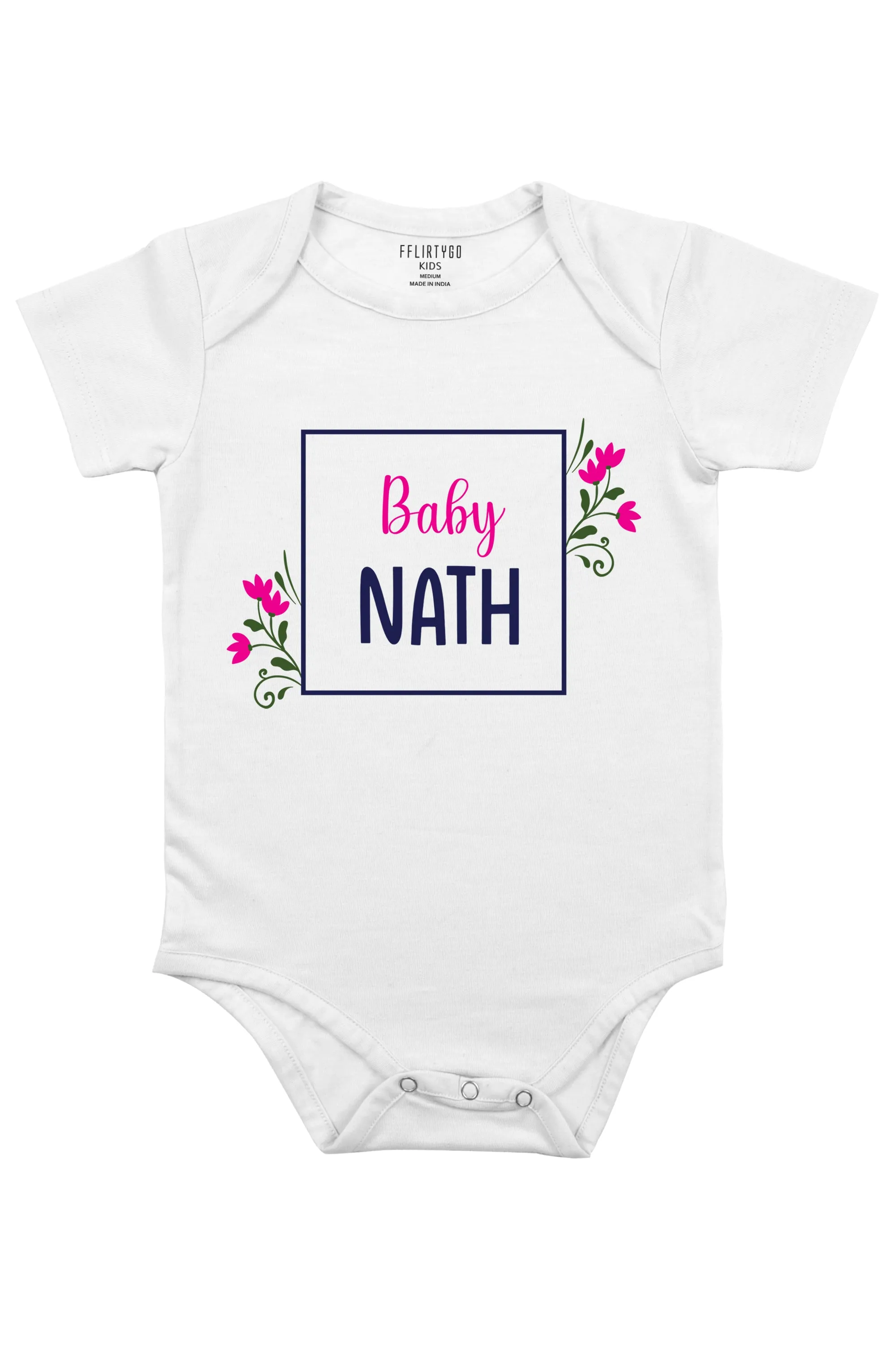 Baby Custom Surname Baby Romper | Onesies