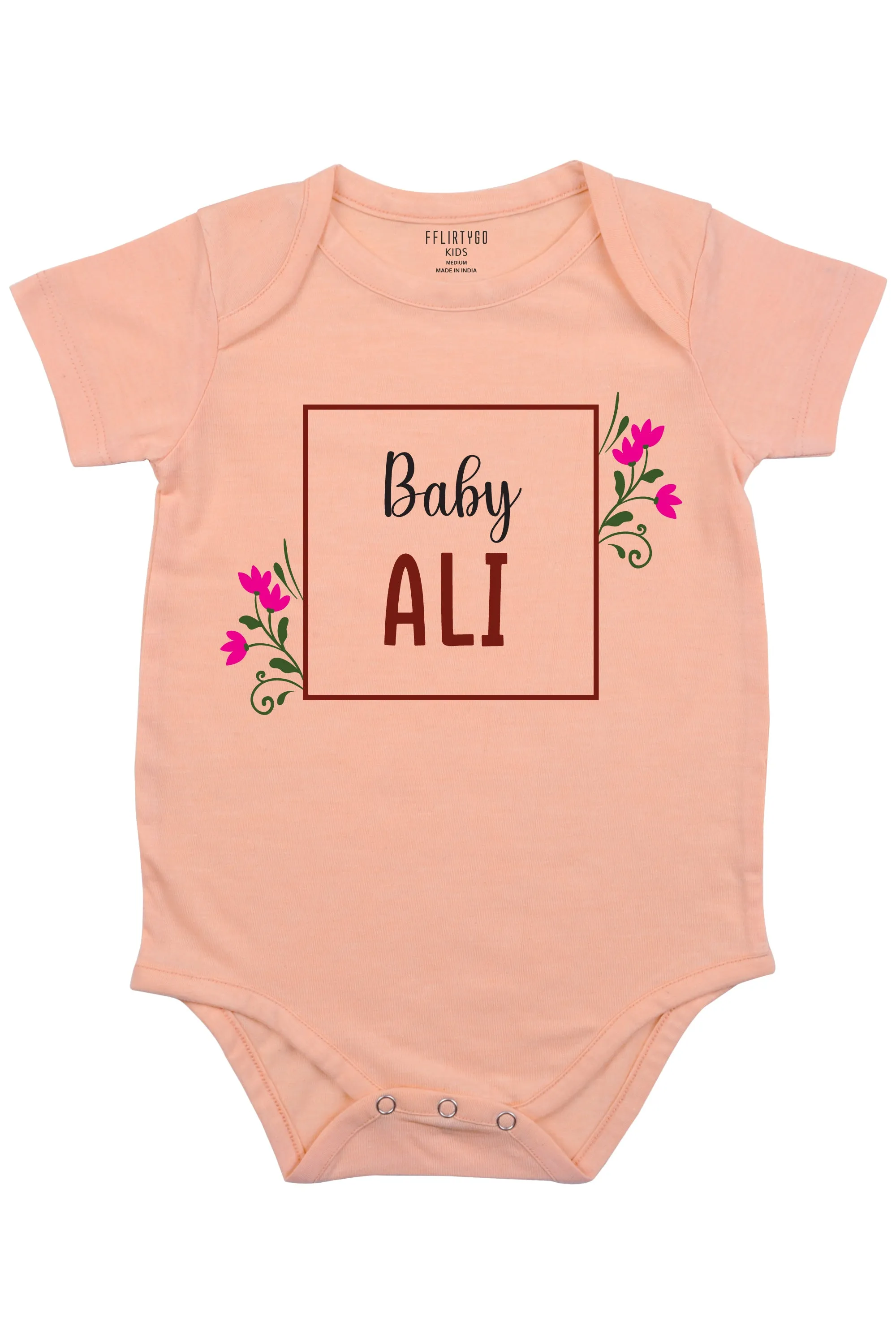 Baby Custom Surname Baby Romper | Onesies