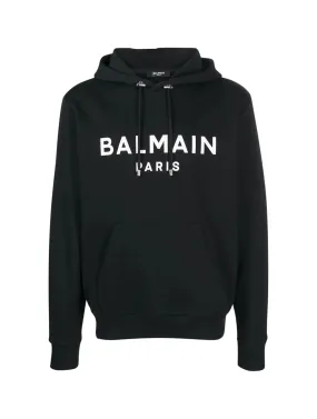 BALMAIN PRINTED HOODIE