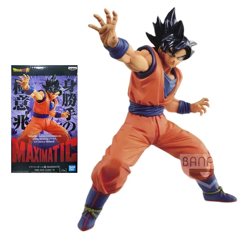 Bandai Dragon Ball Figure GT Ultra Instinct Son Goku Kakarotto Anime Figure Genuine High Quality