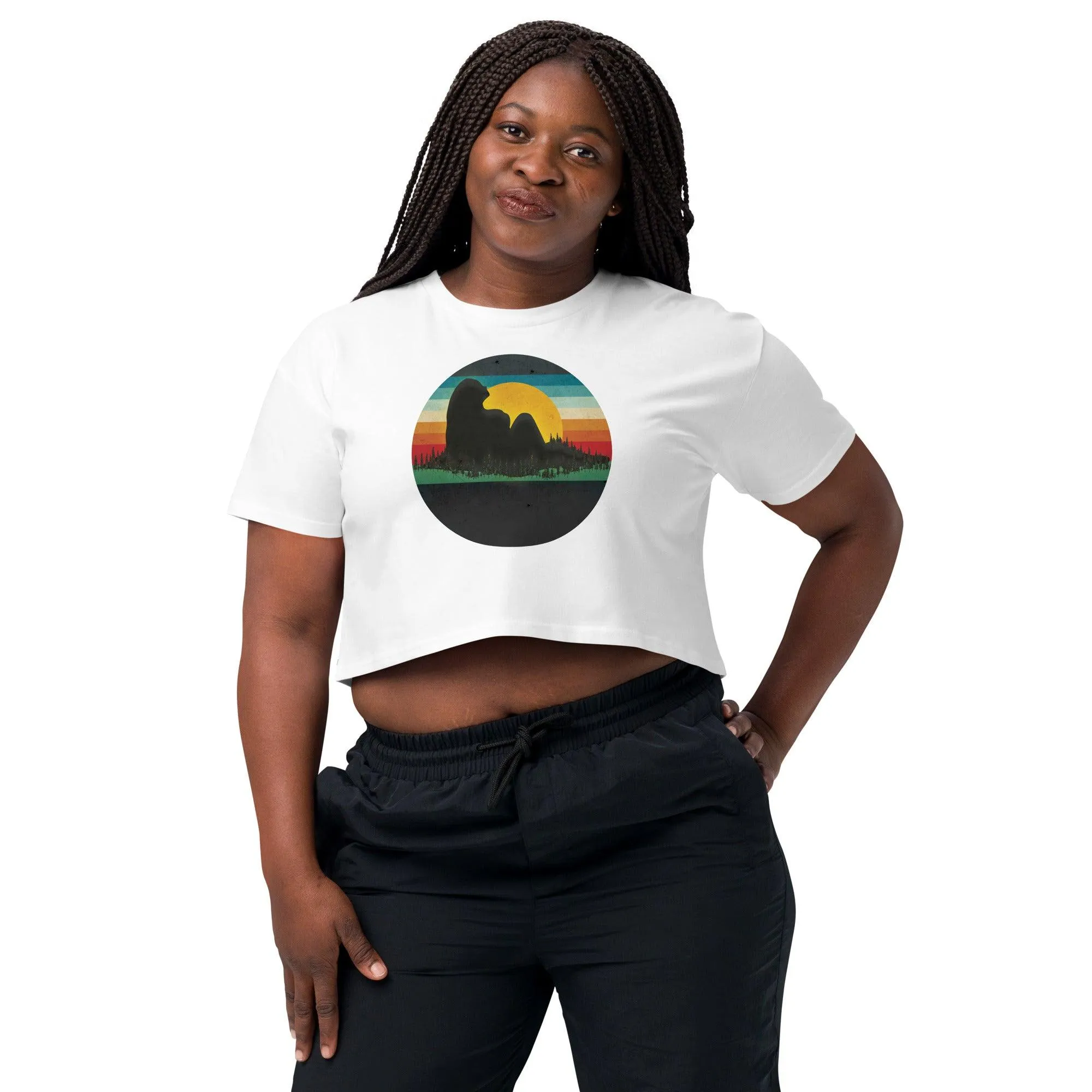 Beautiful Landscape Women’s crop top