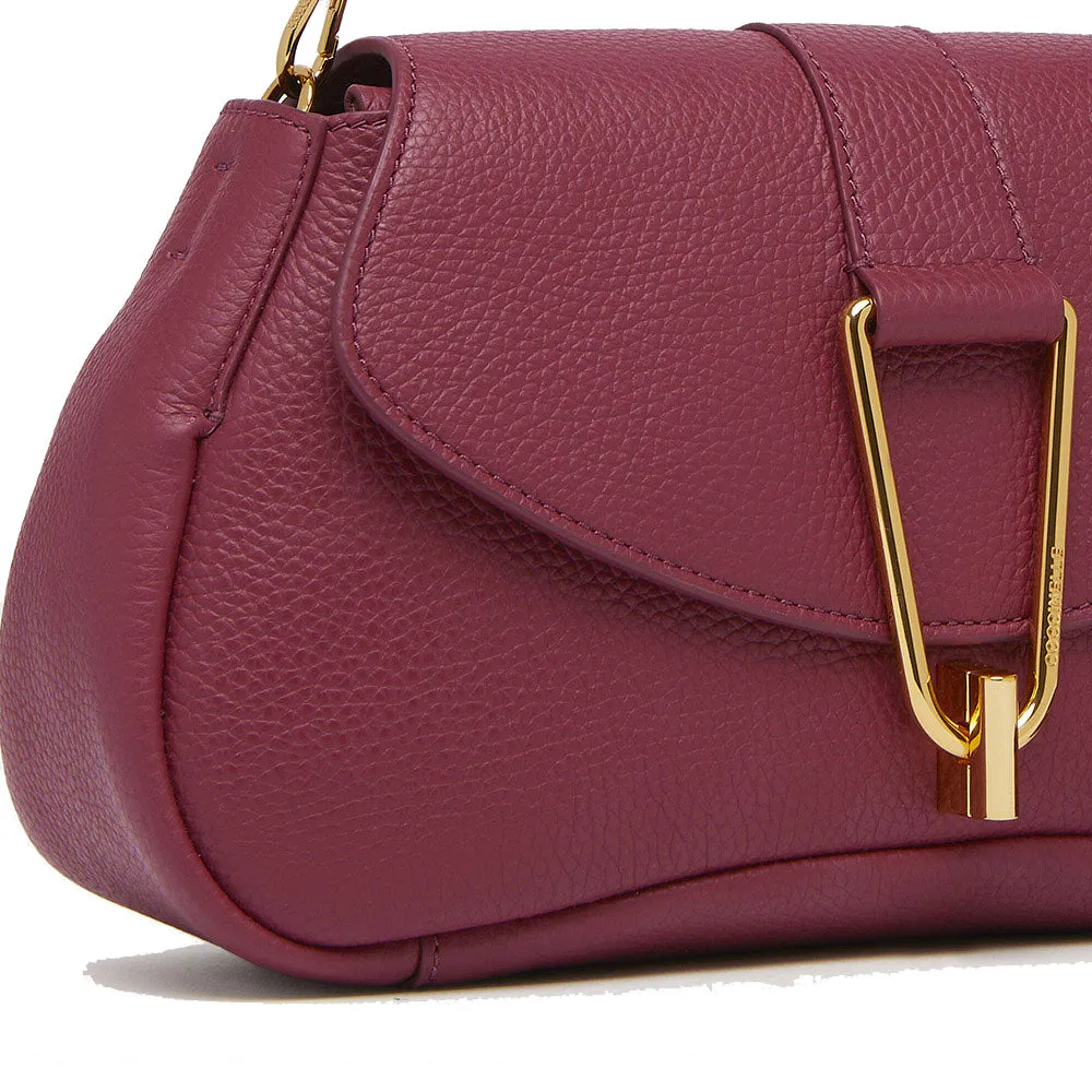 Borsa Donna a Mano con Tracolla COCCINELLE in Pelle linea Himma colore Garnet Red