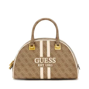 Borsa Donna a Mano GUESS Linea Mildred Colore Latte Logo