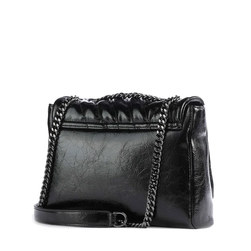 Borsa Donna a Tracolla ARMANI EXCHANGE Chiusa con Pattina colore Nero