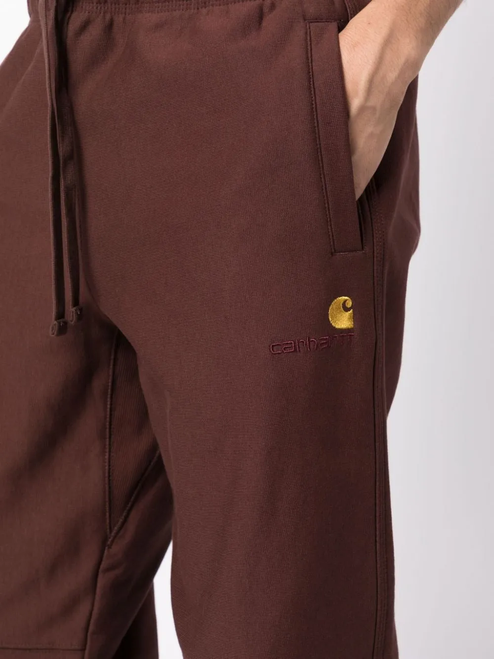 CARHARTT AMERICAN SCRIPT JOGGING PANTS ALE