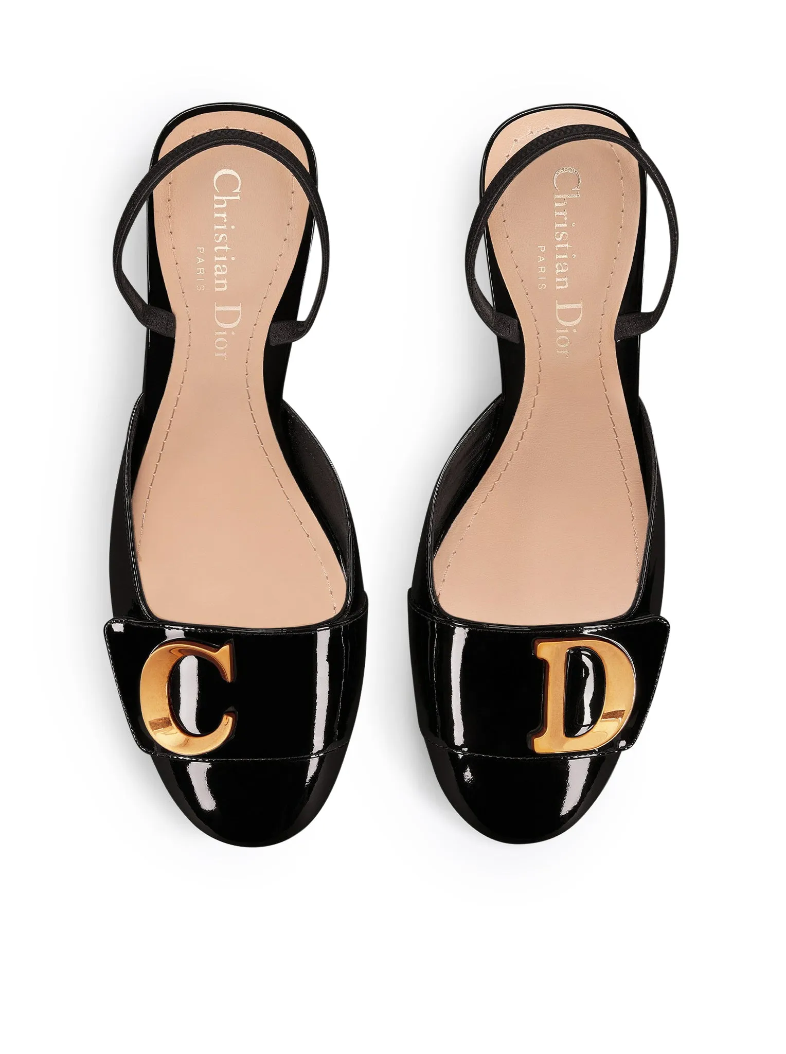 C`EST DIOR SLINGBACK PUMPS