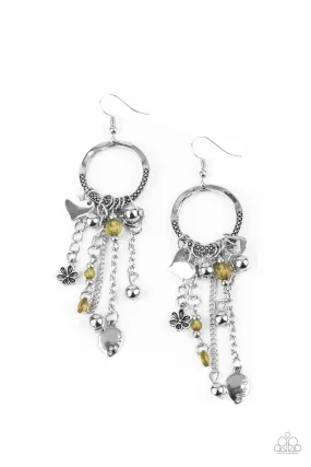 Charm School - Yellow Earring