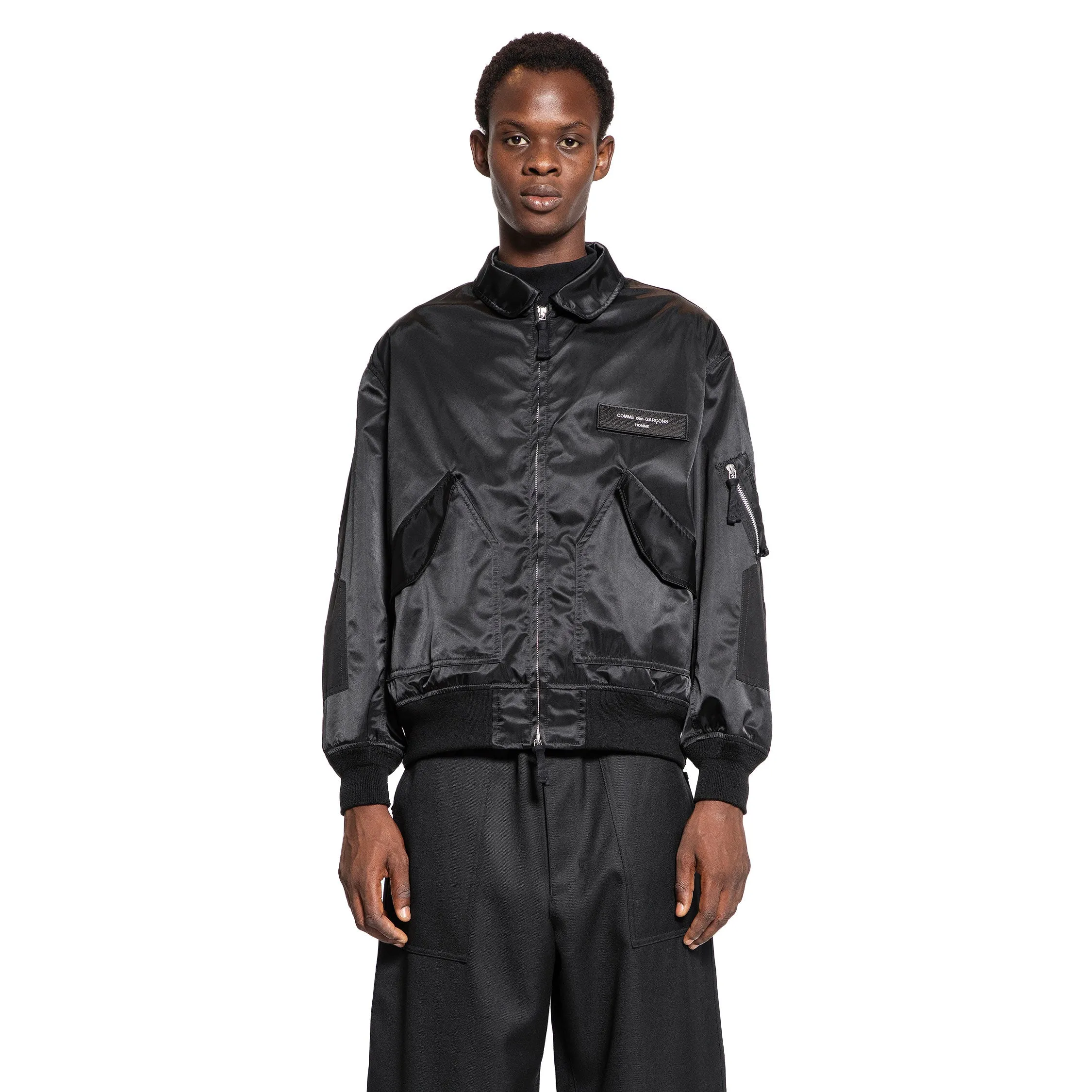 COMME DES GARCONS HOMME MAN BLACK JACKETS