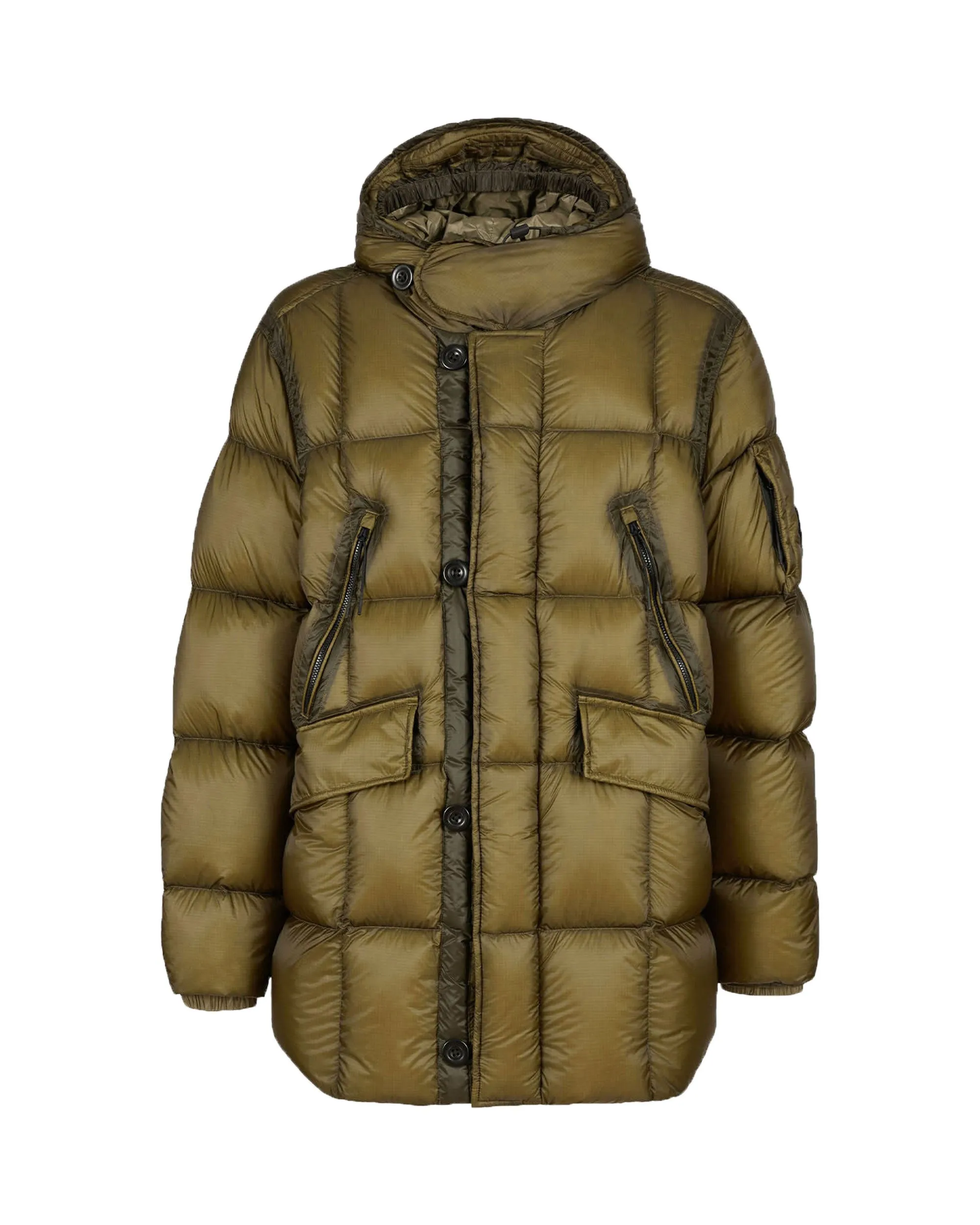 CP Company D.D. Shell Down Parka Butternut