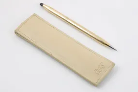 Cross 10k Yellow Gold Retractable Pencil (17.16g.)