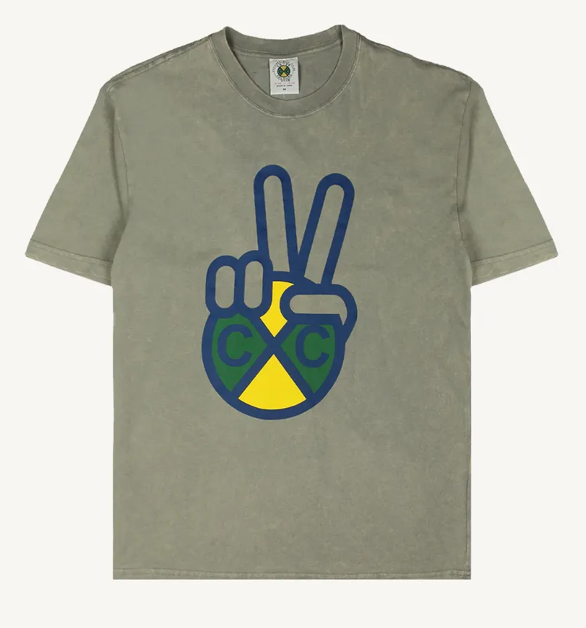 Cross Colours - Peace Hand Logo T-Shirt