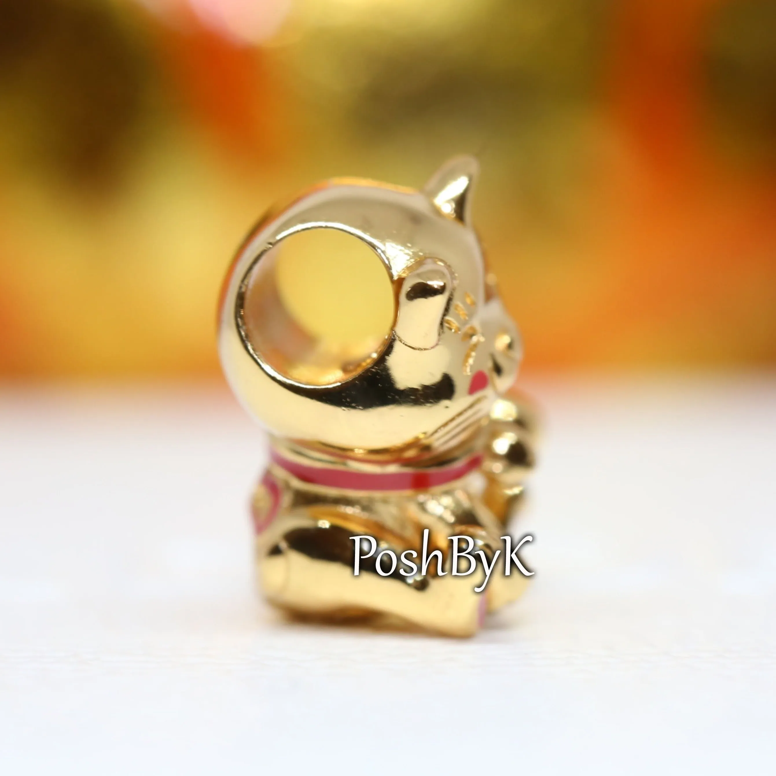 Cute Fortune Cat Charm 769271C01