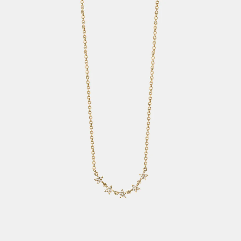 Diamond Starry Necklace