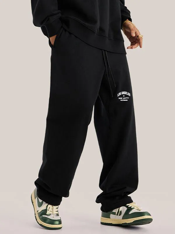 Drawstring Baggy Sweatpants