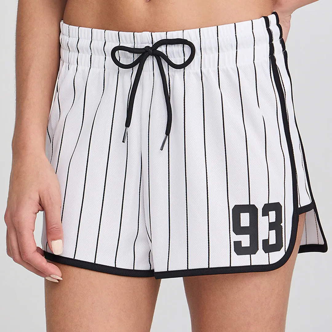 Drawstring Closure Gym Shorts