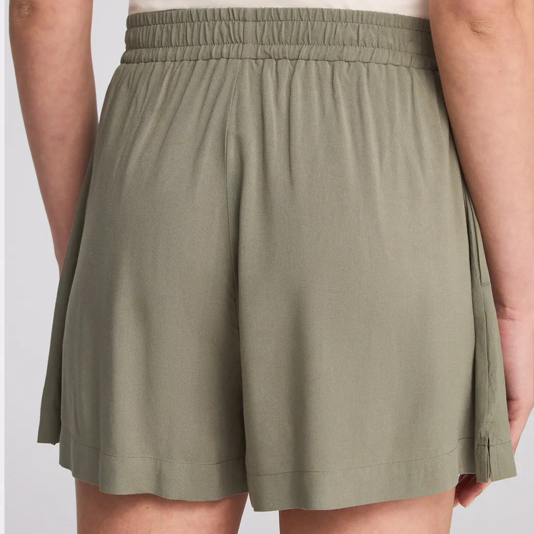 Drawstring High Waist Shorts