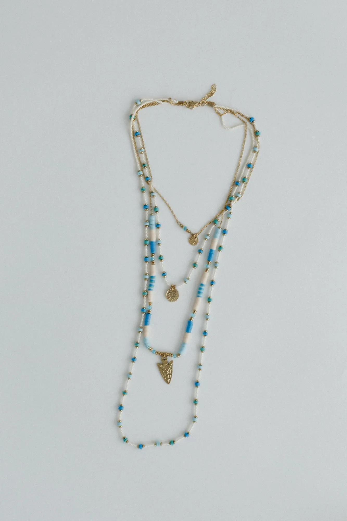 Eclectic Treasures Necklace - Blue