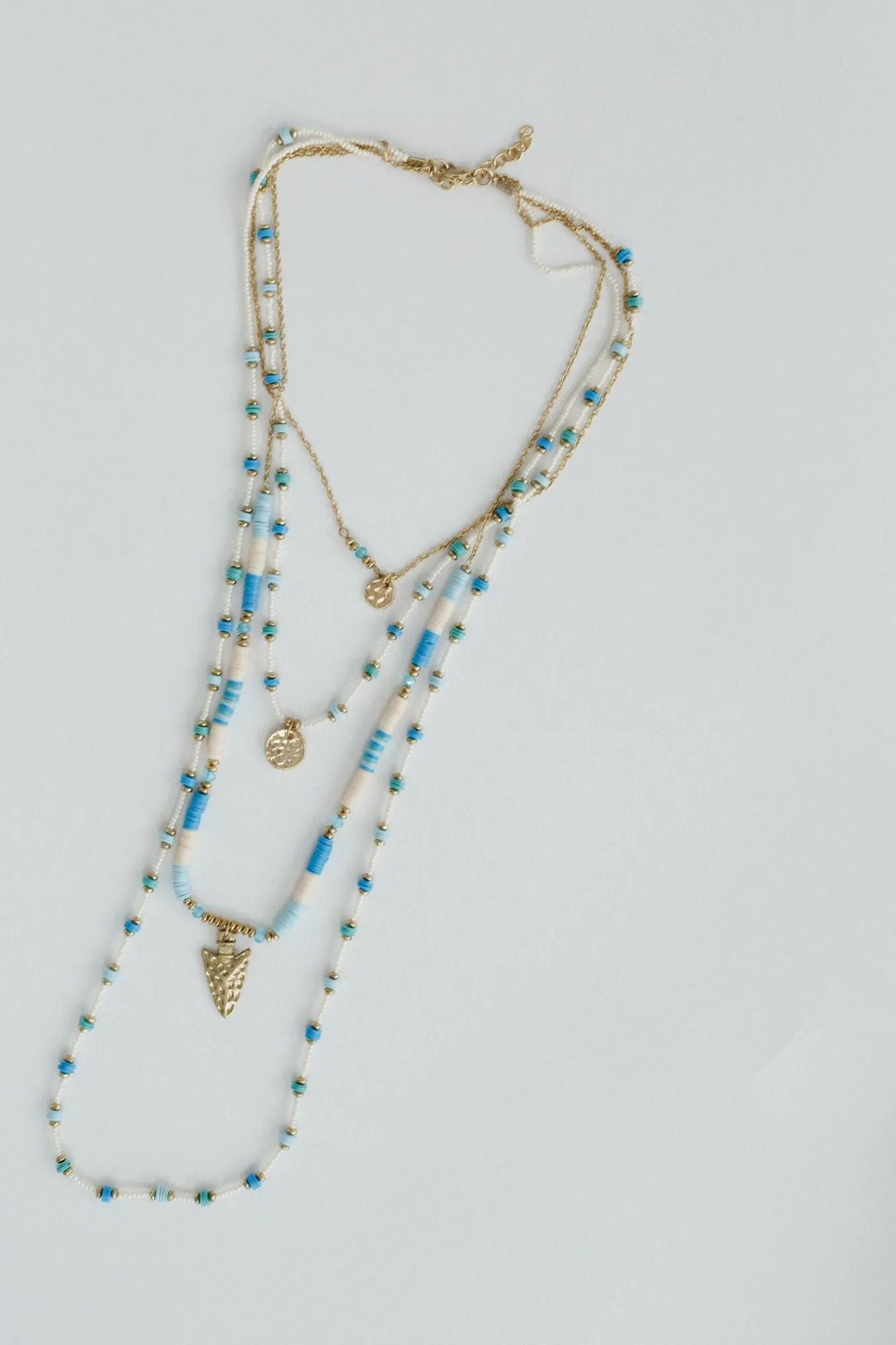 Eclectic Treasures Necklace - Blue