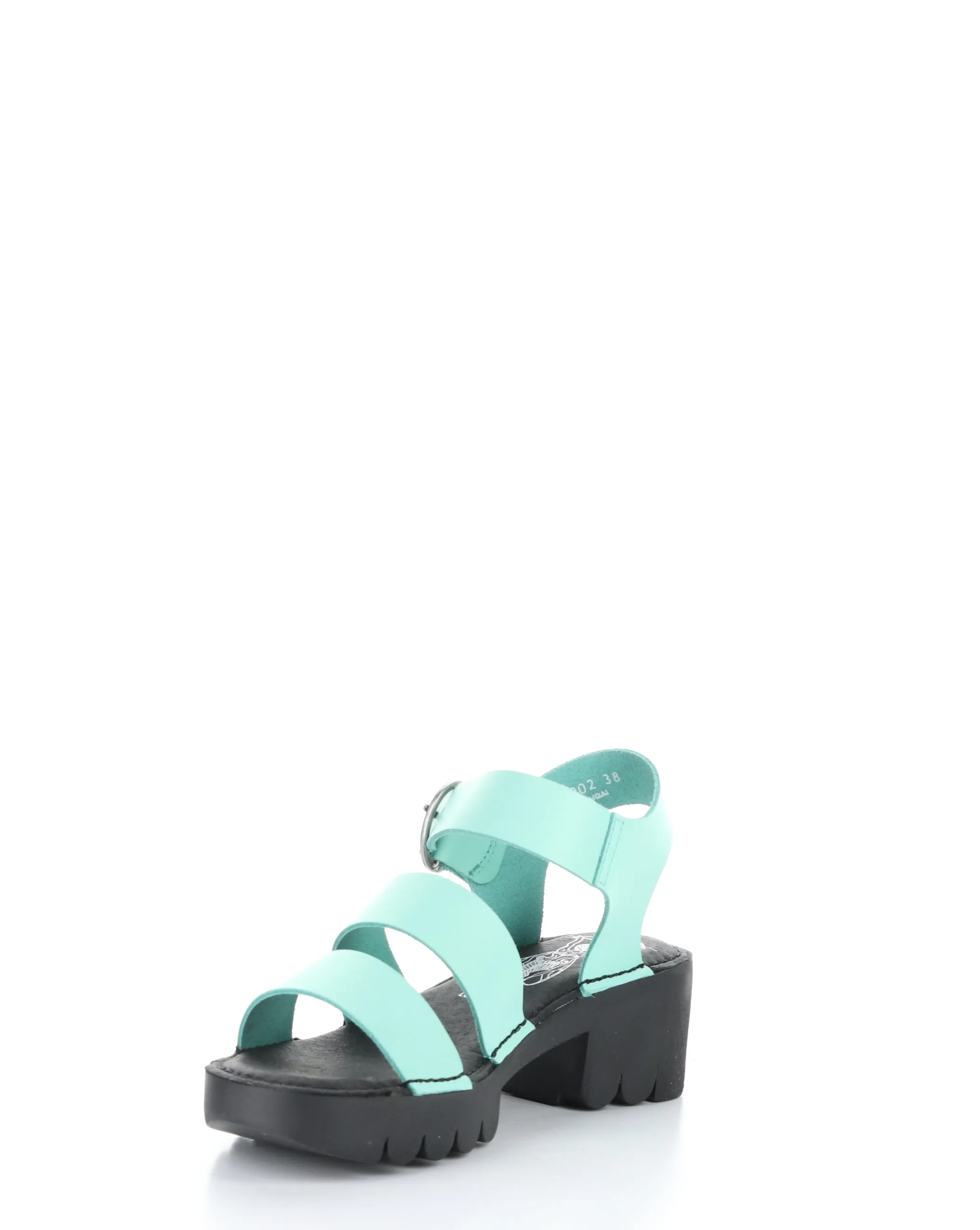 EGLY520FLY Green Round Toe Sandals