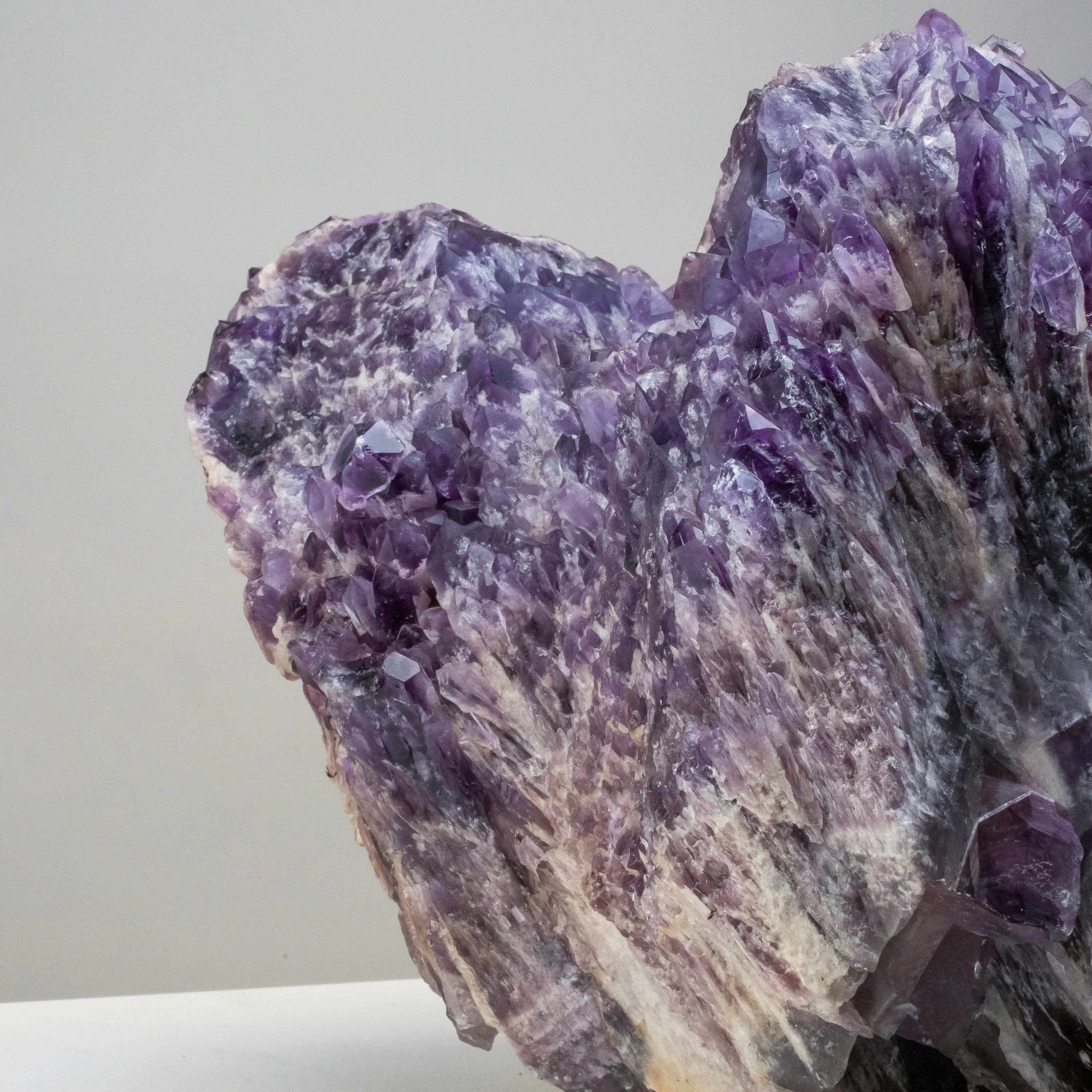 Elestial Amethyst Cluster Point from Brazil - 64lbs / 14