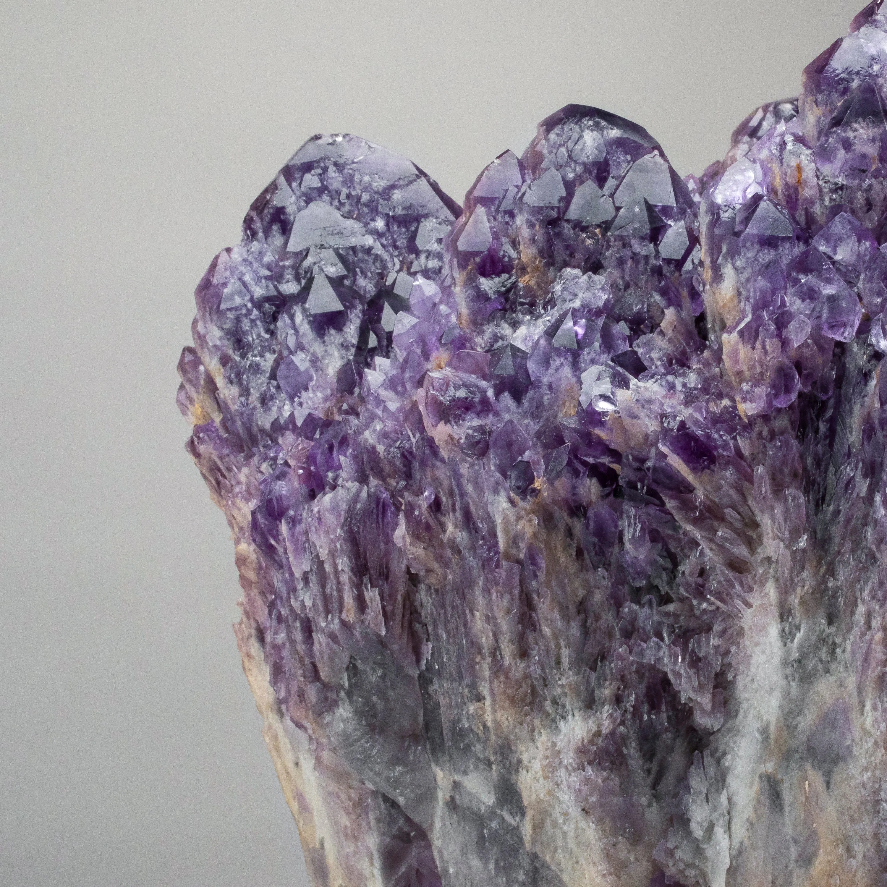 Elestial Amethyst Cluster Point from Brazil - 88lbs / 14