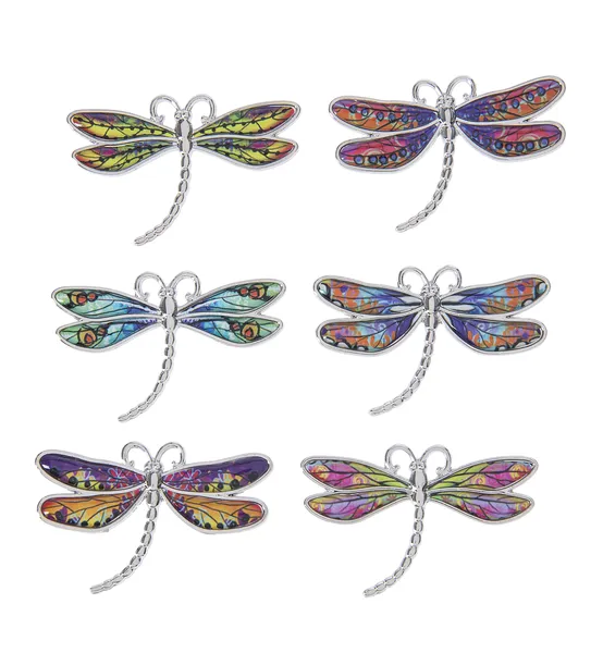 Enjoy Each Moment Dragonfly Charm Pocket Token