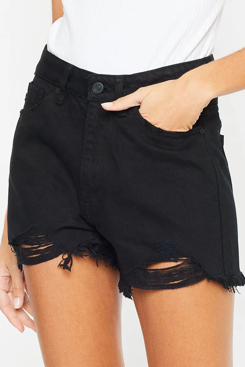 Estella Ultra High Rise Mom Shorts