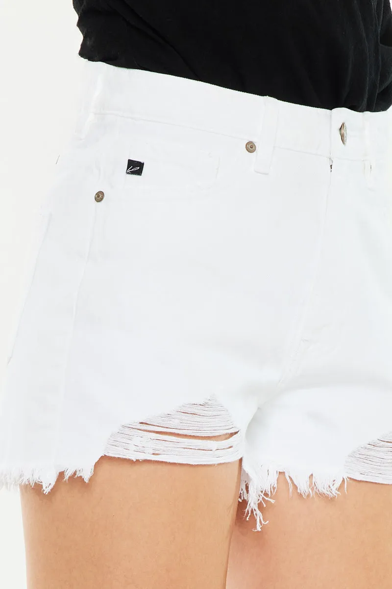 Estella Ultra High Rise Mom Shorts