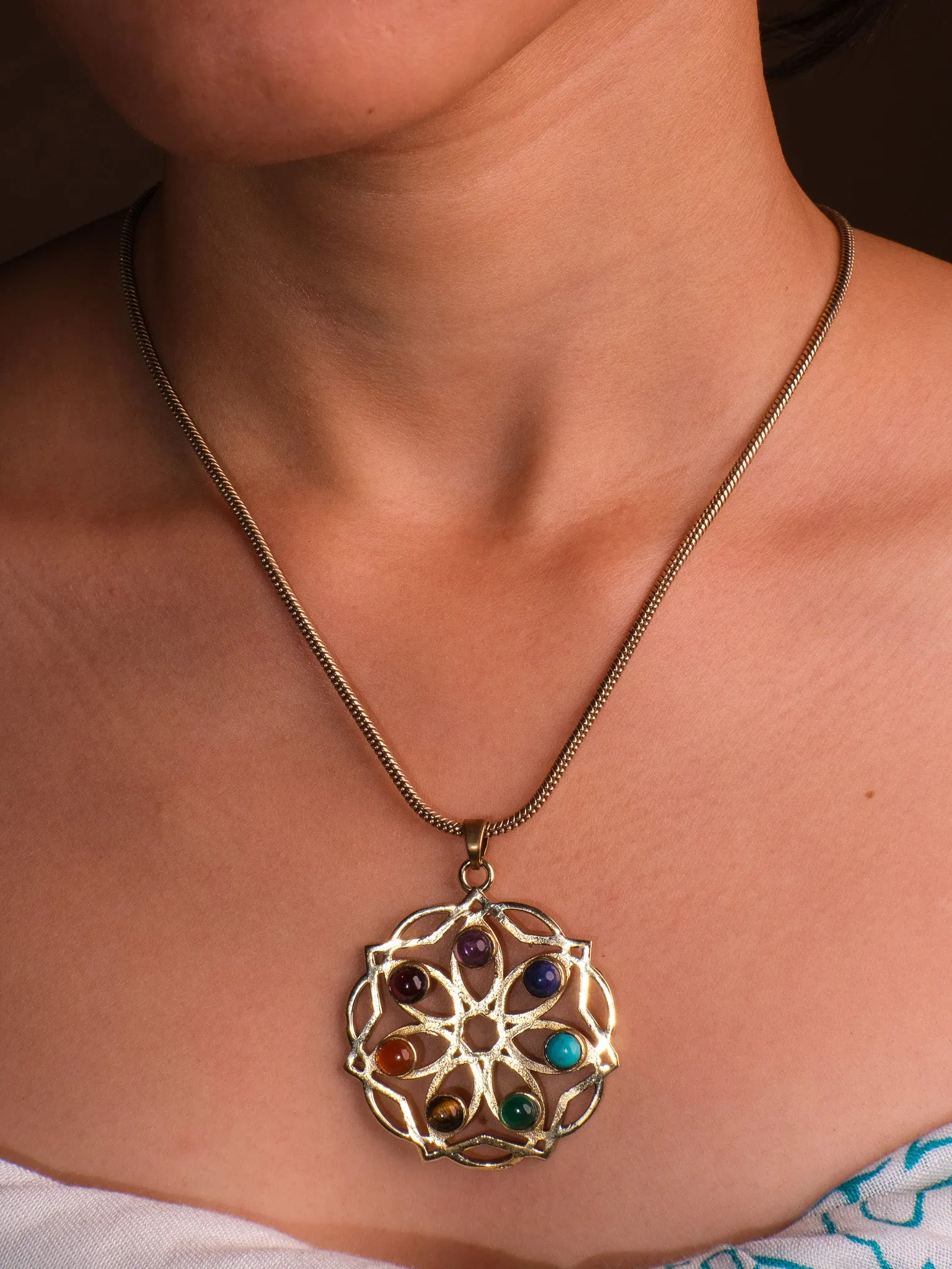 Flower chakra  Necklace