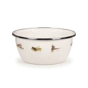 Fly Fishing Salad Bowls S/4