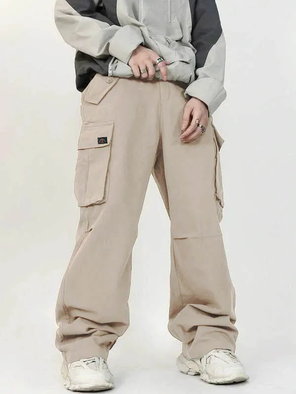 Front Pocket Drawstring Cargo Pants