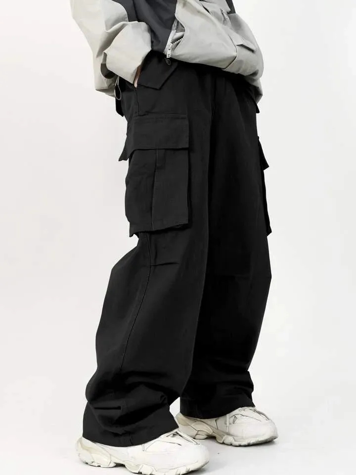 Front Pocket Drawstring Cargo Pants